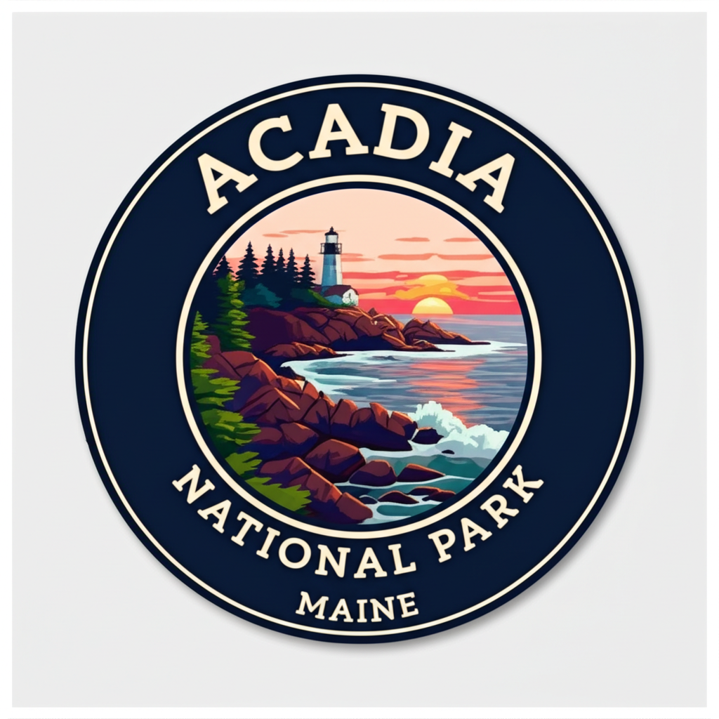 Acadia National Park badge