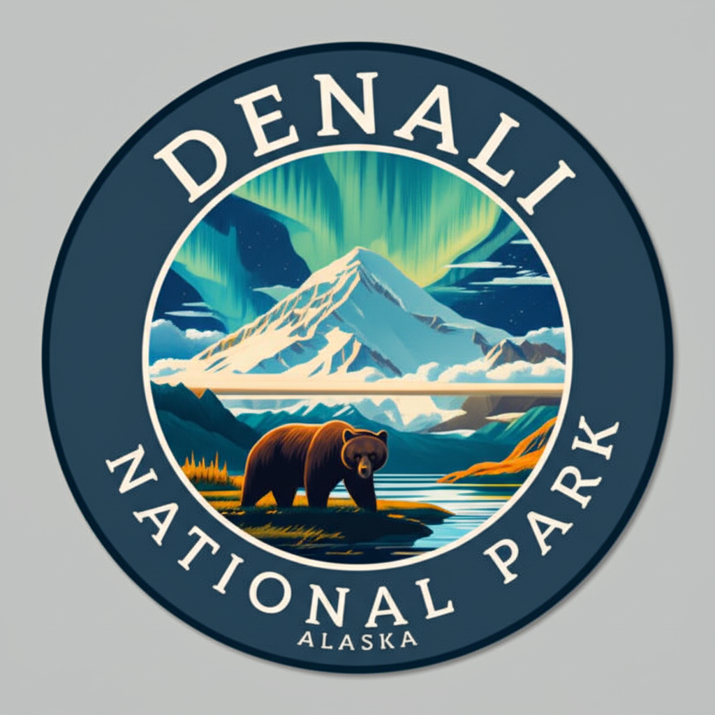 Denali National Park badge