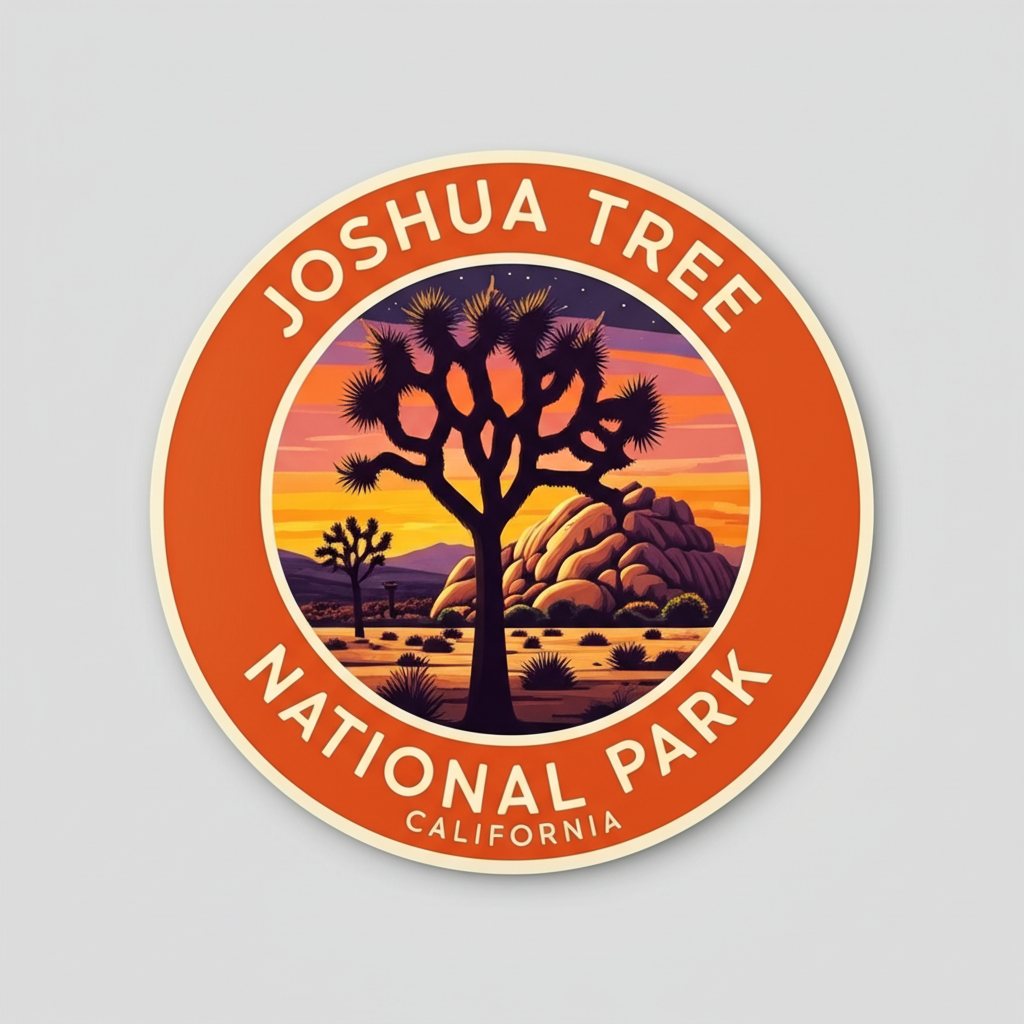 Joshua Tree National Park badge