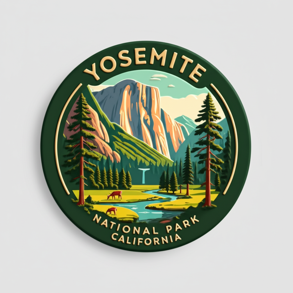 Yosemite National Park badge